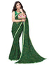 Vasthrlay Bandhani Printed Chiffon Red Saree