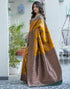 Vasthrlay Womens Weaving Unstitched Light Green Saree