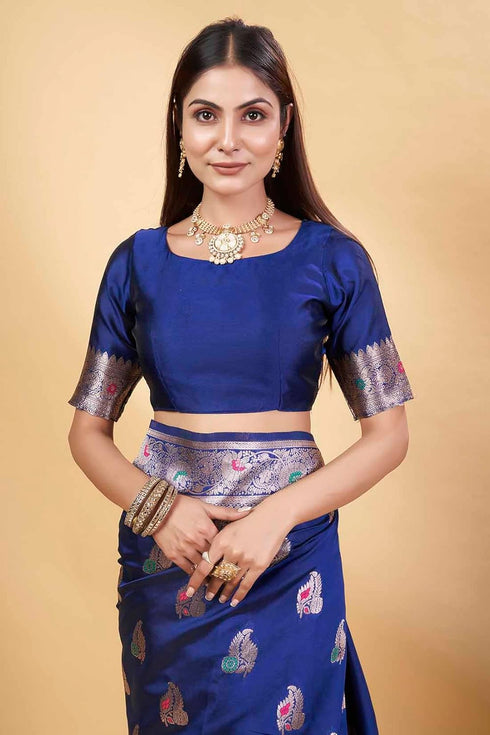 Vsathrlay Kanjivaram Banarasi Festival Wedding Ethnic Wear