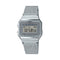 Casio Vintage A700WM-7ADF Digital Grey Dial Unisex Watch Silver Metal Strap (D170)