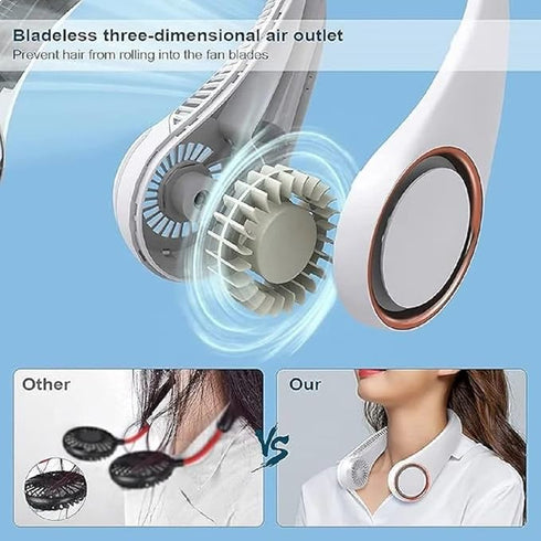 Smart Cooling Portable Neck Fan