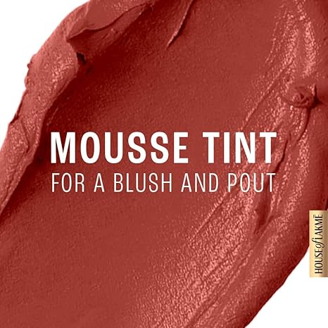 Lakme 9 To 5 Weightless Matte Mouse Lip & Cheek Color | Brick Bloom