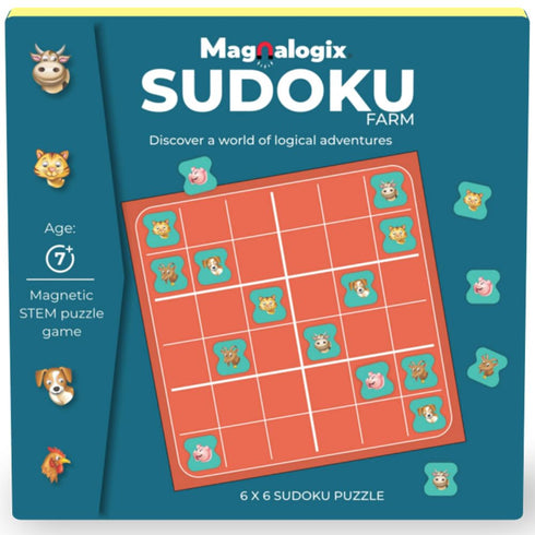 Magnalogix Magnetic Sudoku Game for Kids