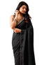 Vasthrlay Embroidery Peach Saree