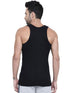 Dixcy Scott Cotton Rib Fabric Multi-Color Scoop Neck Sleeveless Men's Vests - Pack of 5 (#Victor-Derby-80 CM) (Color May Vary)