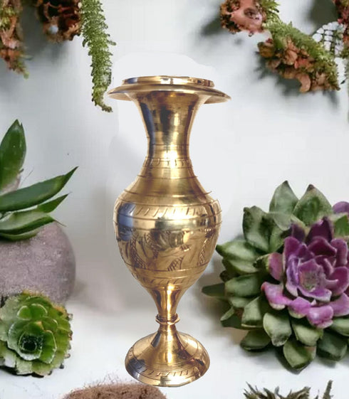 Brass Handicraft Flower Vase/Flower