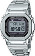 Casio G-Shock GMW-B5000D-1DR Bluetooth Digital Black Dial Men Watch Silver Metal Strap (G842)