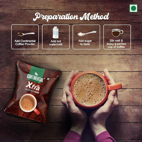 Continental XTRA Coffe Powder | 50g Coffee Pouch