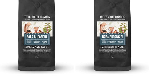 Toffee Coffee Roasters Baba Budangiri Whole Bean Coffee 1kg