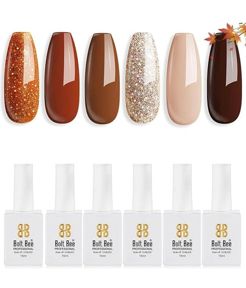Bolt Bee Gel Nail Polish with Glossy Finish