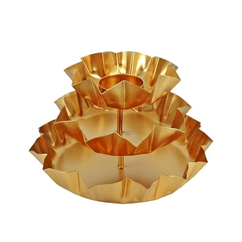 CraftVatika Urli Bowl with Tealight Candle Holder