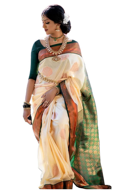 Vasthrlay Kanjivaram Woven Blouse Ethnic Wear
