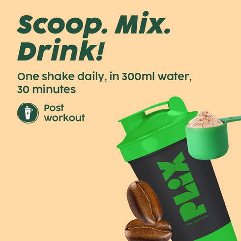 Plix Evolve Performance Plant Protein PowderCafe Mocha