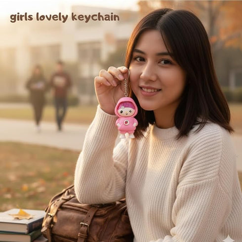 3D Face Changing Keychain