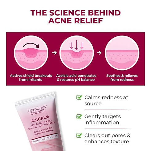 Conscious Chemist® 10% Azelaic Acid Cream | 50g