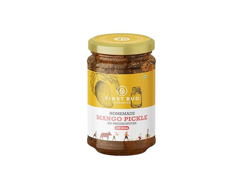 First Bud Organics First Bud Organics Mango Pickles 250 gm
