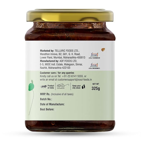 Soul Sweet Mango Relish Gor-Keri Chutney 325 Grams
