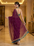 Vasthrlay Pink Georgette Embroidery Saree