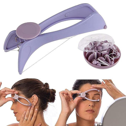 Pureprep Facial Hair Removal Threading Tool for Women Eyebrow