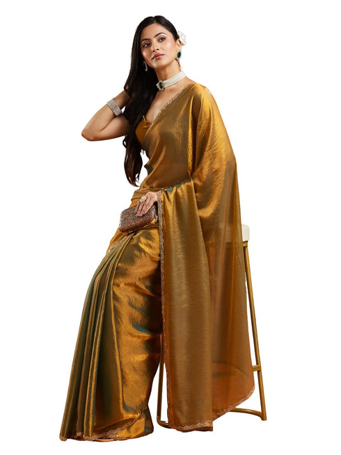 Vasthrlay Border Unstitched Saree