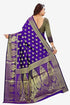 Vasthrlay Kanjeevaram Green Blue Ethnic Wear