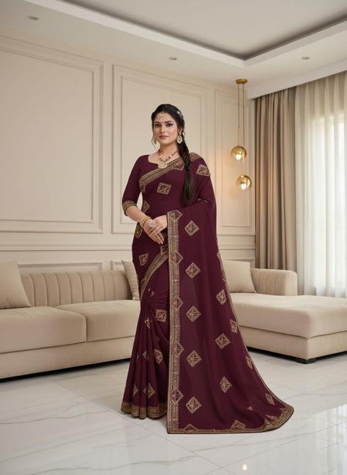 Vasthrlay Unstitched Material Az Ys Pintu Parent Pink Ethnic Wear