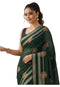 Vasthrlay Georgette Traditional Az Ys Pehenva Brown Rr Ethnic Wear