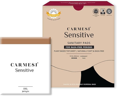 Carmesi Sensitive Sanitary Pads