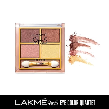 Lakme 9To5 Eye Color Quartet Eye Shawdow | Silk Route