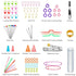 100 Pcs Crochet Hook Set with Yarn Knitting Needles