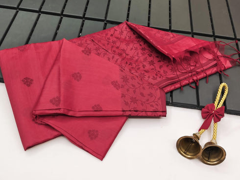 Vasthrlay Tussar Saree Floral