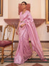 Vasthrlay Women's Kanjivaram Silk Unstitched Saree