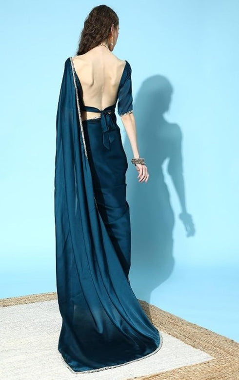 Vasthrlay Minute Pleated Unstiched Ethnic Wear