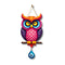 GiftOday Owl Shape Wooden Wall Hanging For Kitchen Decor | Evil Eye Decoration Livingroom