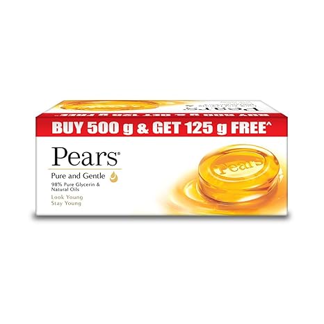 Pears Pure and Gentle with Free Soap