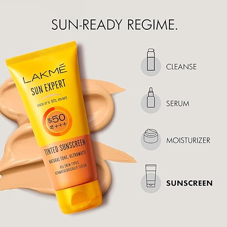 Lakme Sun Expert Tinted Sunscreen 50 Spf 100G