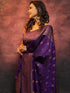 Vasthrlay Purple Kanjivaram Saree