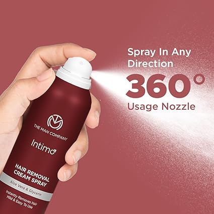 The Man Company Intimo Instant Hair Removal Spray For Men & Women