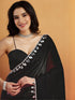 Vasthrlay Designer Intricate Silver Toned Embellishments