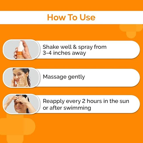 The Derma Co. 1% Hyaluronic Quick-Absorbing Sunscreen Spray