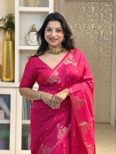Vasthrlay Kanjeevaram Traditional Unstiched