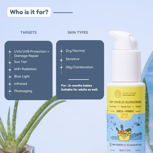 Little Rituals Baby Sunscreen for Kids 0-15 Yrs SPF 50 PA++++