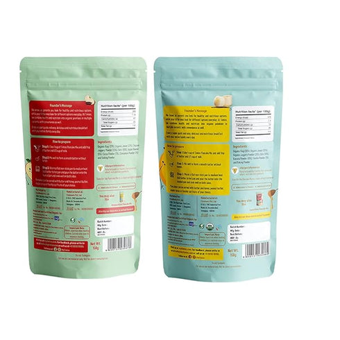 Timios Organic No Maida Millet Pancake Mix-Apple& Banana