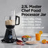 Preethi Zodiac MG-218 Mixer Grinder, 750 Watt, 5 Jars - 3 in 1 Insta Fresh Juicer Jar & Master Chef Food Processor Jar, Black/Light Grey