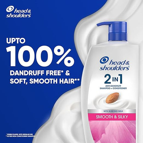 Head & Shoulders 2-in-1 Smooth and Silky Anti Dandruff Shampoo