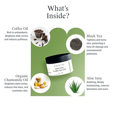 Arata Aloe Vera Under Eye Gel