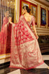 Vasthrlay Women's Organza Designer Unstitched Saree