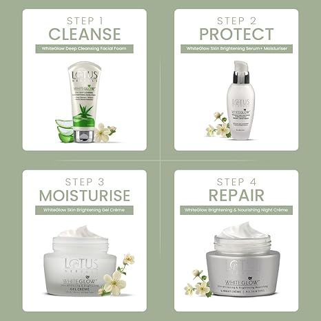 Lotus Herbals Skin Whitening & Brightening Gel Cream