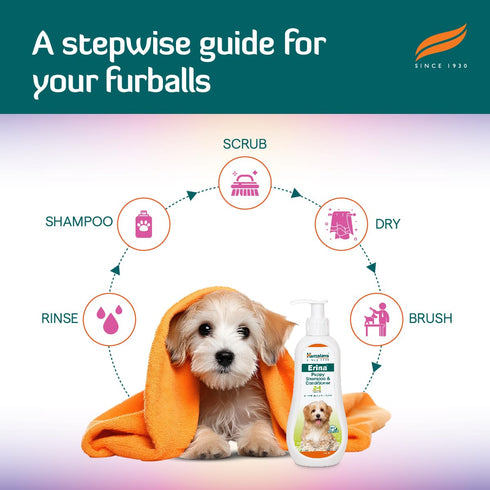 Himalaya Erina Puppy Shampoo & Conditioner