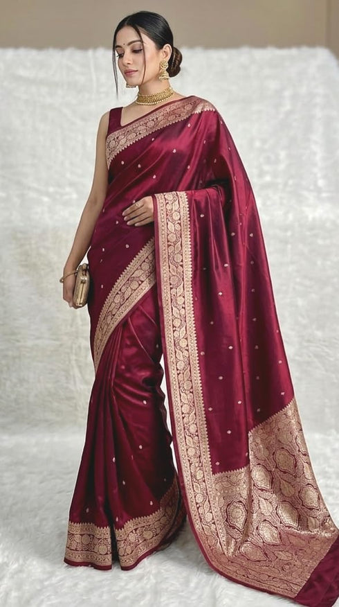 Vasthrlay Banarasi Mashru Traditional
